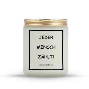 „JEDER MENSCH ZÄHLT!“