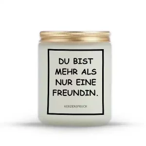 „DU BIST MEHR ALS NUR EINE FREUNDIN.“