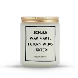 „SCHULE WAR HART, FEIERN WIRD HÄRTER!“