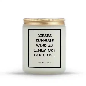 „DIESES ZUHAUSE WIRD ZU EINEM ORT DER LIEBE.“