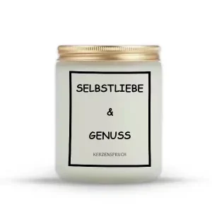 "SELBSTLIEBE & GENUSS"