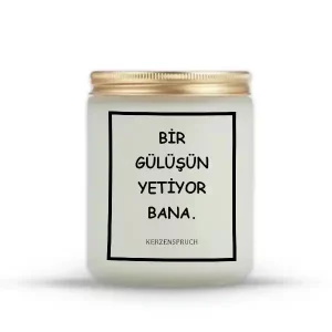 "BİR GÜLÜŞÜN YETİYOR BANA."
