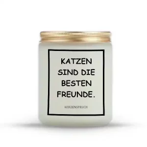 „KATZEN SIND DIE BESTEN FREUNDE.“