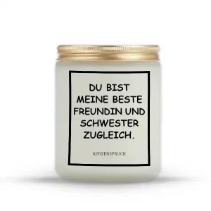 „DU BIST MEINE BESTE FREUNDIN UND SCHWESTER ZUGLEICH.“