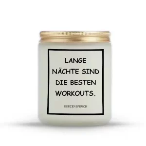 „LANGE NÄCHTE SIND DIE BESTEN WORKOUTS.“