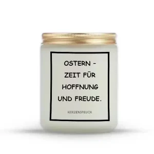 „OSTERN – ZEIT FÜR HOFFNUNG UND FREUDE.“