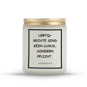 „LGBTQ+ RECHTE SIND KEIN LUXUS, SONDERN PFLICHT.“