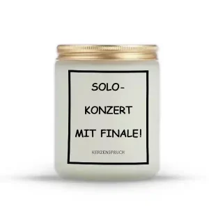 „SOLO-KONZERT MIT FINALE!“