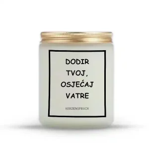 "DODIR TVOJ, OSJEĆAJ VATRE