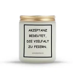 „AKZEPTANZ BEDEUTET, DIE VIELFALT ZU FEIERN.“