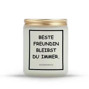 „BESTE FREUNDIN BLEIBST DU IMMER.“