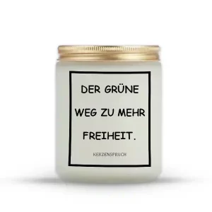 „DER GRÜNE WEG ZU MEHR FREIHEIT.“