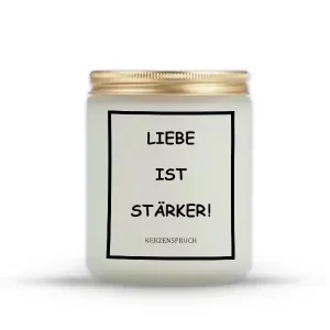 „LIEBE IST STÄRKER!“