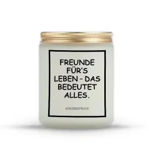 „FREUNDE FÜR’S LEBEN – DAS BEDEUTET ALLES.“