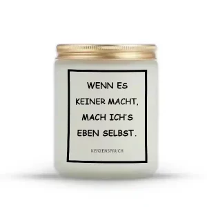 „WENN ES KEINER MACHT, MACH ICH’S EBEN SELBST.“