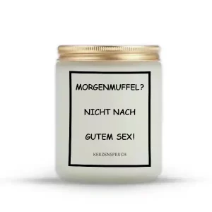 „MORGENMUFFEL? NICHT NACH GUTEM SEX!“