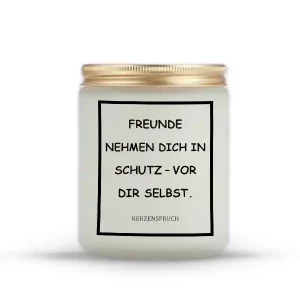 „FREUNDE NEHMEN DICH IN SCHUTZ – VOR DIR SELBST.“