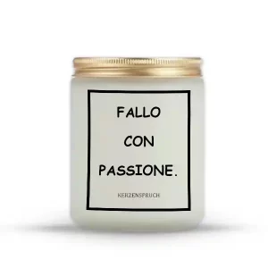 "FALLO CON PASSIONE."