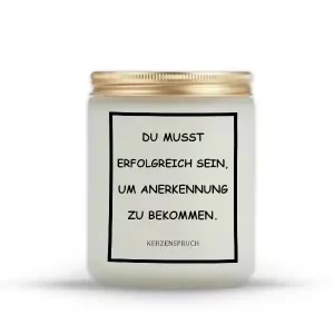 „DU MUSST ERFOLGREICH SEIN, UM ANERKENNUNG ZU BEKOMMEN.“