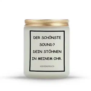 „DER SCHÖNSTE SOUND? DEIN STÖHNEN IN MEINEM OHR.“