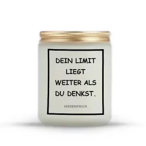 „DEIN LIMIT LIEGT WEITER ALS DU DENKST.“