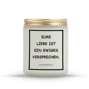 „EURE LIEBE IST EIN EWIGES VERSPRECHEN.“