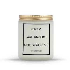„STOLZ AUF UNSERE UNTERSCHIEDE!“