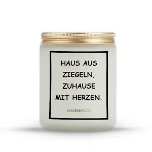„HAUS AUS ZIEGELN, ZUHAUSE MIT HERZEN.“