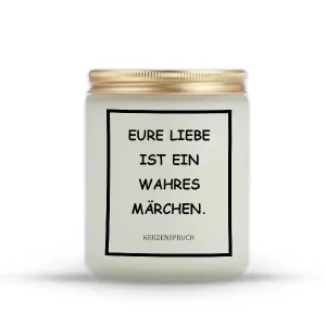 „EURE LIEBE IST EIN WAHRES MÄRCHEN.“