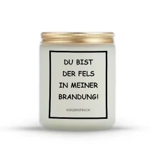 „DU BIST DER FELS IN MEINER BRANDUNG!“