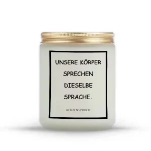 „UNSERE KÖRPER SPRECHEN DIESELBE SPRACHE.“