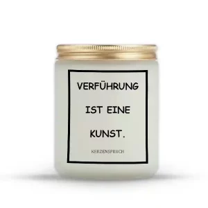 „VERFÜHRUNG IST EINE KUNST.“