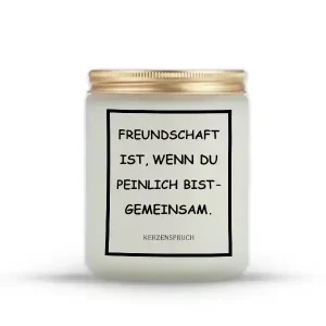 „FREUNDSCHAFT IST, WENN DU PEINLICH BIST – GEMEINSAM.“