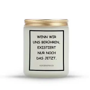 „WENN WIR UNS BERÜHREN, EXISTIERT NUR NOCH DAS JETZT.“