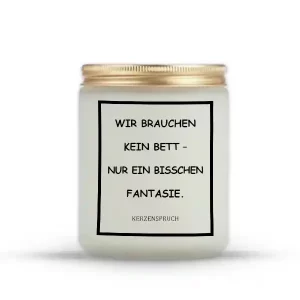 „WIR BRAUCHEN KEIN BETT – NUR EIN BISSCHEN FANTASIE.“