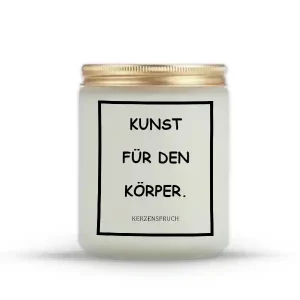 „KUNST FÜR DEN KÖRPER.“