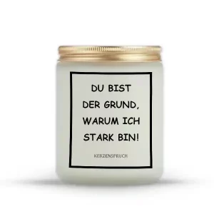 „DU BIST DER GRUND, WARUM ICH STARK BIN!“