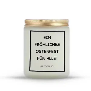 „EIN FRÖHLICHES OSTERFEST FÜR ALLE!“