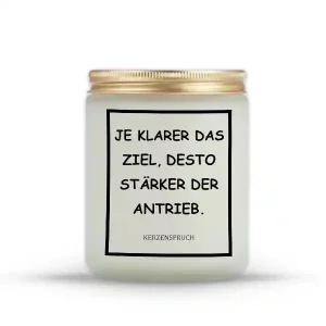 „JE KLARER DAS ZIEL, DESTO STÄRKER DER ANTRIEB.“
