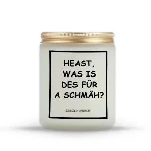 „HEAST, WAS IS DES FÜR A SCHMÄH?“