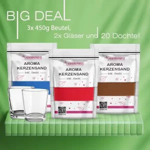 Aroma Kerzensand 3 er SET
