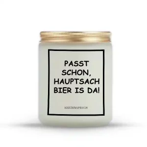 „PASST SCHON, HAUPTSACH BIER IS DA!“