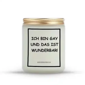 „ICH BIN GAY UND DAS IST WUNDERBAR!“