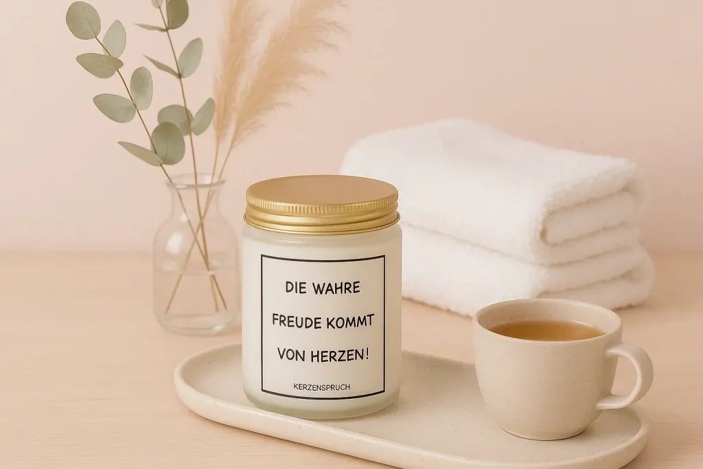 Wellness mit Kerzen