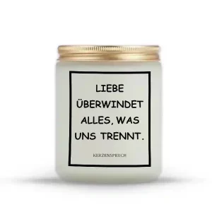 „LIEBE ÜBERWINDET ALLES, WAS UNS TRENNT.“