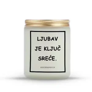 LJUBAV JE KLJUČ SREĆE.