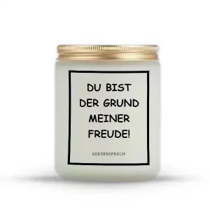 "DU BIST DER GRUND MEINER FREUDE!"