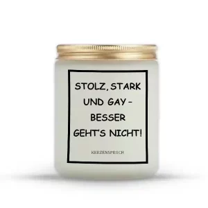 „STOLZ, STARK UND GAY – BESSER GEHT'S NICHT!“