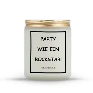 „PARTY WIE EIN ROCKSTAR!“