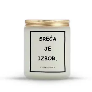 SREĆA JE IZBOR.
